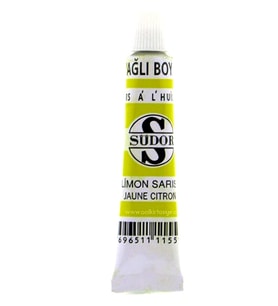 Südor Yağlı Boya Tüp 9Ml Sarı - 4 adet