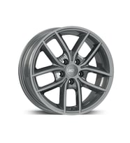 AKD-Y16255-01 6.5x16" 5x108 ET38 67.1 Matt Titan 16 İnç Jant Takımı (4 Adet)