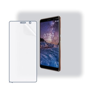 SChitec NOKIA 7 Plus Uyumlu Ön Yüzey Nano Şeffaf Hidrojel Ekran Koruyucu