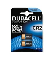 Duracell Cr2 Ultra M3 3V Pil 2'li (Siyah)