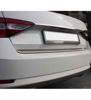 Skoda SüperB B3 Krom Bagaj Alt Çıta 2015-2020 Arası P.Çelik