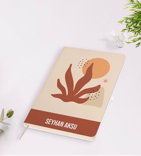 Kişiye Özel İsimli Beyaz Defter-2