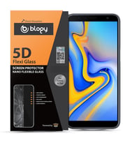 Blogy Galaxy J6 Plus 2018 ile Uyumlu Flexi 5D Ekran Koruyucu