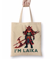 Laika Fire Dragon Knight Summoners Bez Çanta Uzun Saplı