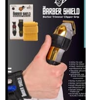 BARBER SHİELD 3 adet/takım berber makası kavrama bantları silikon kaymaz kol 3 boyutları saç düzeltici kaymaz halka