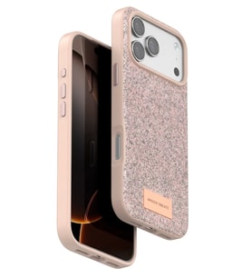 Onegif Apple iPhone 17 Pro Max Bright Simli Kapak - Pembe