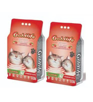Goldlife Active Carbonlu Çilek Kokulu Kedi Kumu 10 lt.x 2 adet