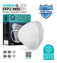 Qzer FFP2 N95 Maske 100 Adet
