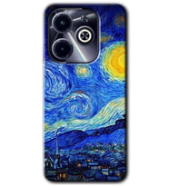 İnfinix Hot 40i Kılıf HD Desen Baskılı Kılıf - Starry Night