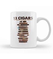 Cigars To Smoke Before You Die Kupa Bardak Porselen