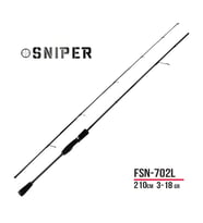 Fujin Sniper 210cm 3-18gr Light Spin Kamış FSN-702L