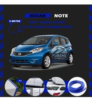 Nissan Note Oto Araç Kapı Koruma Fitili 5metre Parlak Mavi Renk