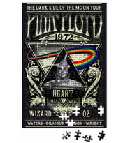 The Dark Side Of Oz Heart Puzzle 240 Parça Yapboz