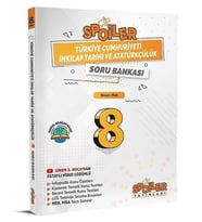 8. Sınıf TC İnkılap Tarihi ve Atatürkçülük Spoiler Soru Bankası Spoiler Yayınları