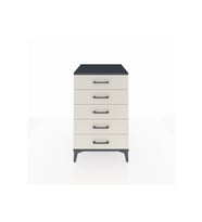 Kronos Komodin 5 Çekmeceli 60x59x96 Antrasit-Aytaşı