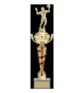 ODAK KUPA - Figürlü Kupalar - Voleybol Erkek Figürlü Kupalar FG-078 C - 50 cm