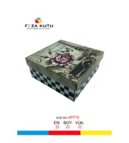 23x23x10 Hediyelik Kutu Kraft Kutu Karton Kutu YIlbaşı Kutusu Pasta Kutusu Kargo Kutusu (10 ADET)