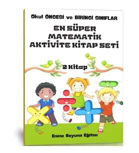 Okul Öncesi ve Birinci Sınıf EN SÜPER Matematik Aktivite Kitap Seti