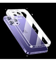 Apple iPhone 14 Pro Kılıf Şeffaf Sert PC Zore Vayt Kılıf (Renksiz)