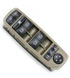 MERCEDES A CLASS W169 2004-2011 CAM AÇMA DÜĞMESİ KAHVERENGİ