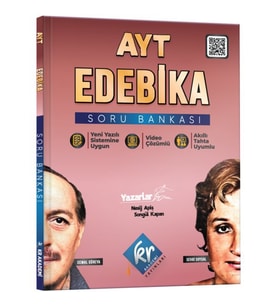 Kr Akademi Yayınları Ayt Edebika Soru Bankası(25)