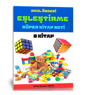 Okul Öncesi EŞLEŞTİRME Süper Kitap Seti (2 Kitap)