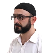 Baba Günü Hediyesi - Füme Kışlık Nokta Desenli Orlon Namaz Takkesi