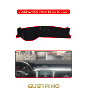 VOLKSWAGEN Passat B 8 (2015-2020)TORPİDO KORUMA HALISI KIRMIZI KENAR