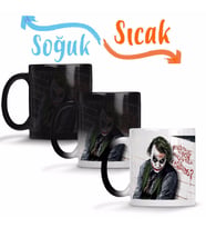Joker Sihirli Kupa Bardak Porselen