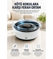 Küllük Duman Giderici Temizlenebilir Elektronik Pilli