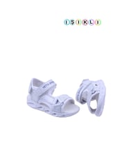Papuç Sepeti Vetta-103 Kız Çocuk Işıklı Anatomik Sandalet (Beyaz)