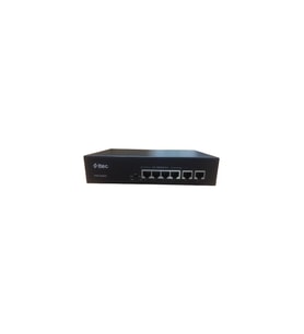 ttec 0665P 4+2 Portlu, 10/100 Fast Ethernet, Poe Switch 2 Fast Ethernet Uplink, 4 Port Poe + 65W (Siyah)