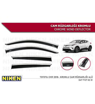 TOYOTA C-HR CHR 2016 2017 2018 2019 2020 MODEL KROMLU CAM RÜZGARLIĞI 