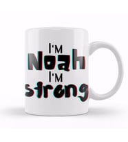 Noah Name Custom Design Gift Baby Gift For Him Kupa Bardak Porselen