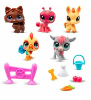 Littlest Pet Shop Minişler 5'li Figür Seti S1 S01005103 Minişler Çiftlikte