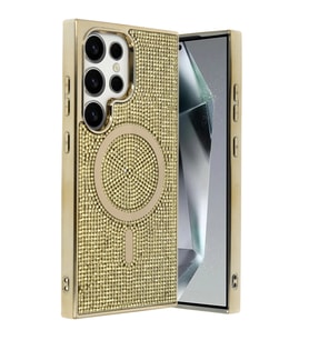 Samsung Galaxy S23 Ultra Helen Magsafe Kapak - Gold