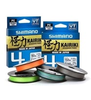 İp Misina Shimano Kairiki 4 Mantis Green (Yeşil) 0,19 300mt  4kat