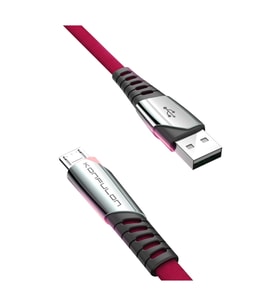 Dc16 Micro Usb Kablo 1m 2.4a - Kırmızı