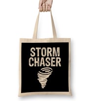 Awesome Storm Chaser Tornado Chasing Bez Çanta Uzun Saplı