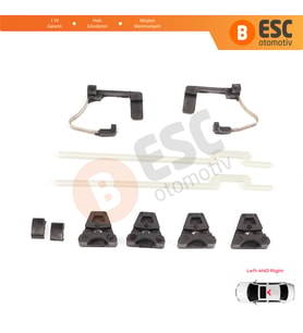 Mercedes W205 W169 W176 W177 W245 W242 C207 C238  C117 X156 X253 C218 W166 X222 C292 İçin Sunroof Kızak Tamir Seti