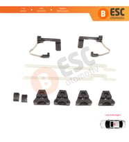 Mercedes W205 W169 W176 W177 W245 W242 C207 C238  C117 X156 X253 C218 W166 X222 C292 İçin Sunroof Kızak Tamir Seti