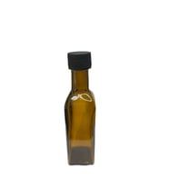 100ml yeşil cam maraska şişe, 12 adet, zeytinyağı şişesi, cam şişe, sirke şişesi,