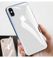 İPhone XS Hidrojel Hayalet Arka Tam Kaplama Film-(5775) - LOHO8460-5758 (Şeffaf)
