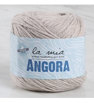La Mia Angora 50Gr. Bej El Örgü İpi - L003 - 34218