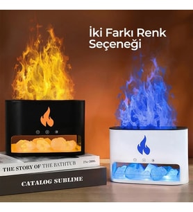 Simülasyon Şömine Buhar Makinesi