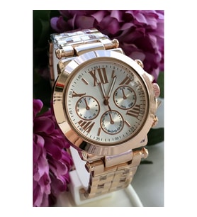 Spectrum Rose Gold Çelik Kordon Kadın Kol Saati