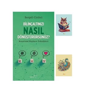 Bilinçaltınızı Nasıl Dönüştürürsünüz? Kuantum Düşünce Teknikleri - Serpil Ciritci Defterli seti (Renksiz)