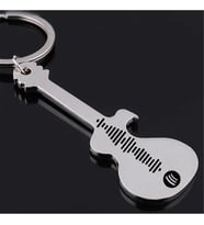 925 Ayar Gümüş Şarkı Kodlu  Gitar Anahtarlık