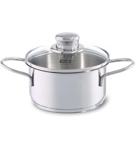 Fissler Tencere Atıştırmalıklar 14 Cm, 1 L, Cam Kapaklı