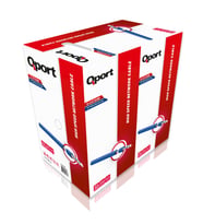 QPORT CAT6 Utp 23AWG Mavi 305m Kablo Q-CAT6M